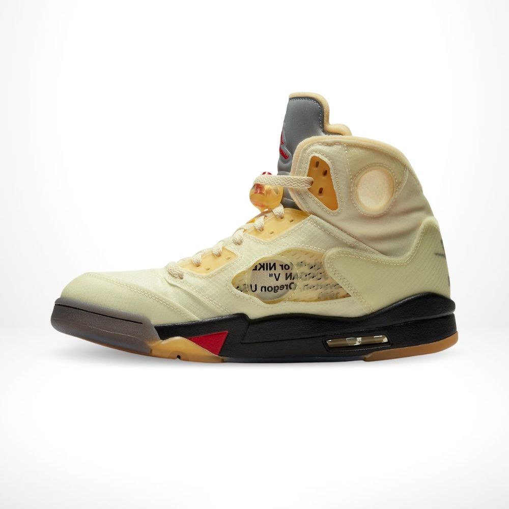 Air Jordan 5 Retro X Off-White Sail