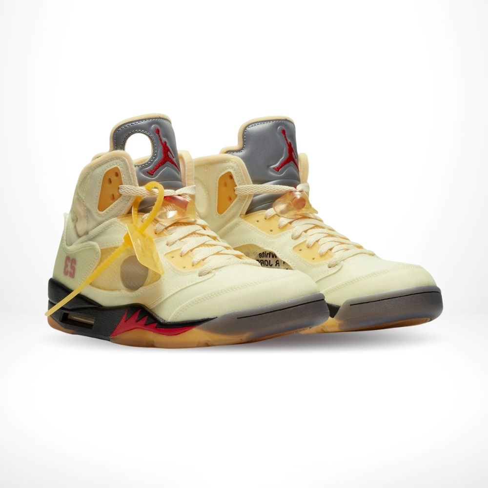 Air Jordan 5 Retro X Off-White Sail