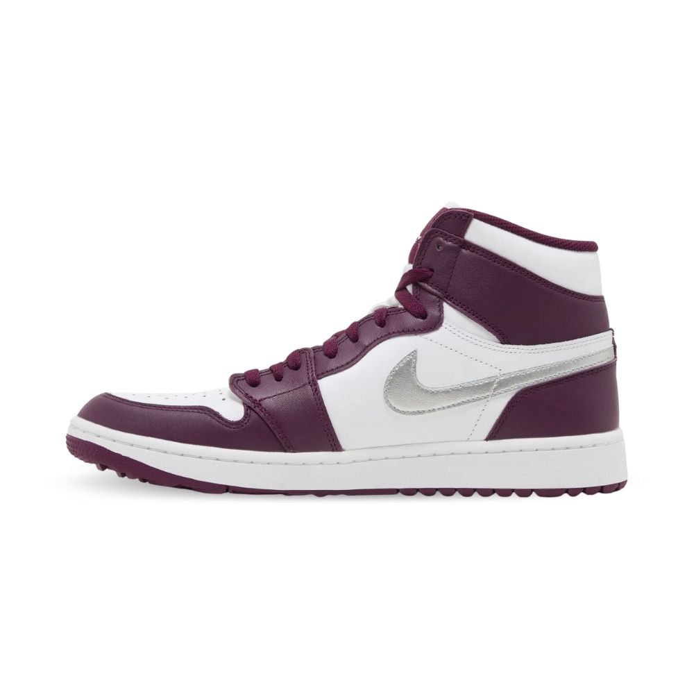 Air Jordan 1 High Golf Bordeaux Red White