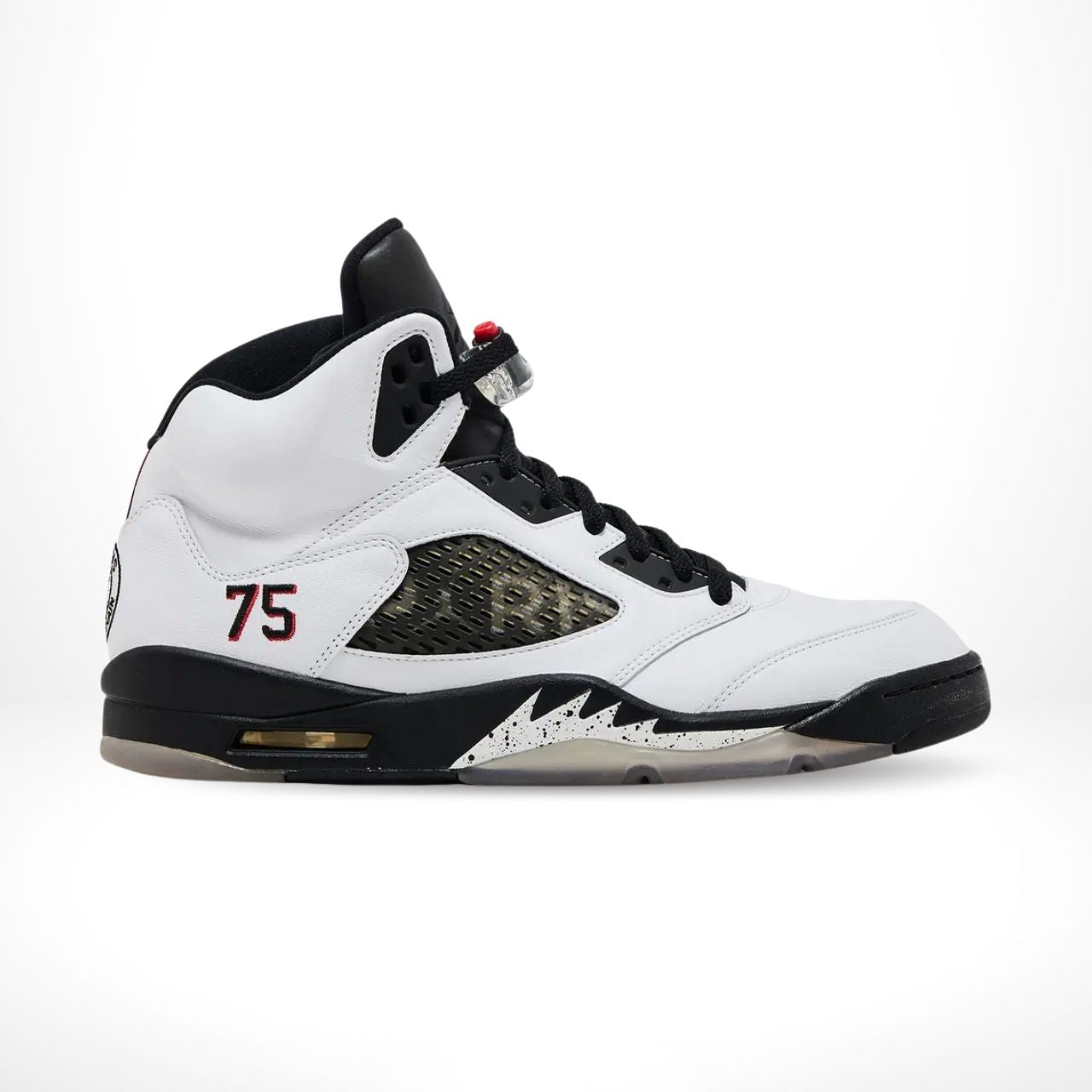 Air Jordan 5 Retro x Paris Saint-Germain Friends n Family Black White