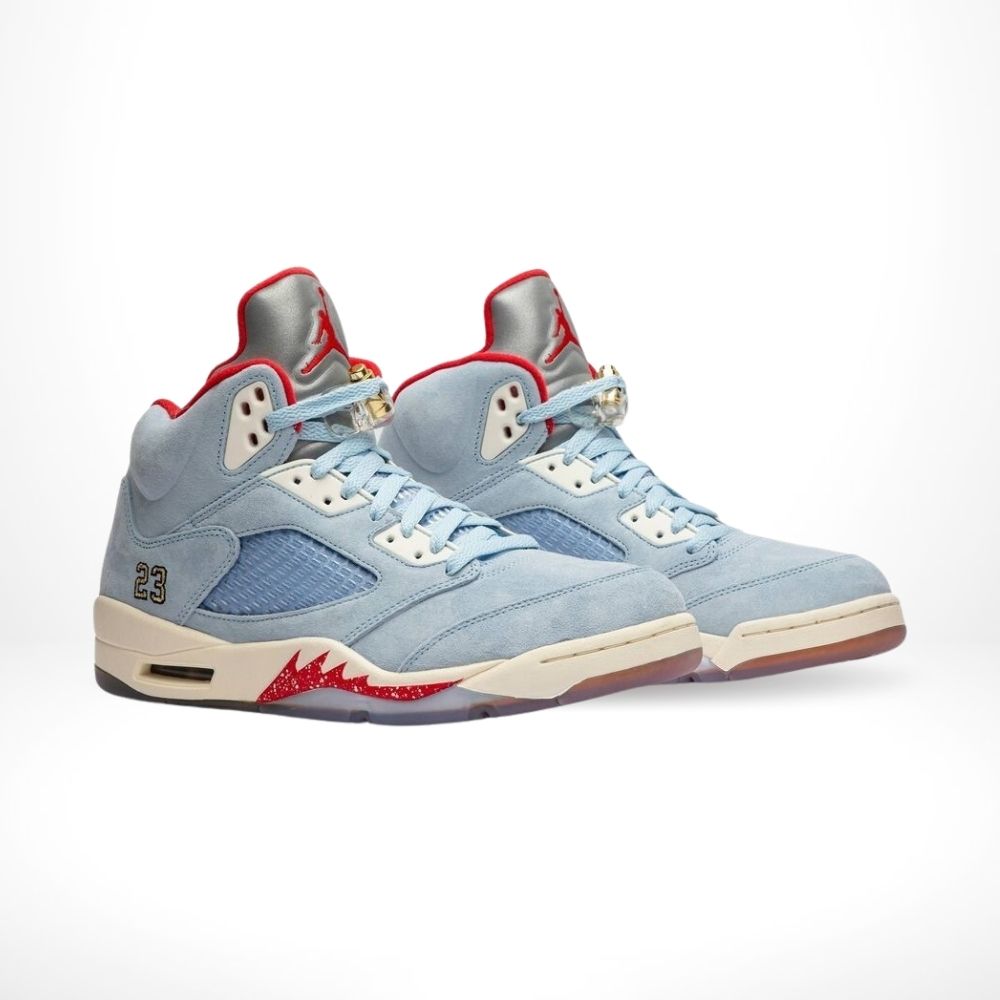 Air Jordan 5 Retro x Trophy Room Ice Blue