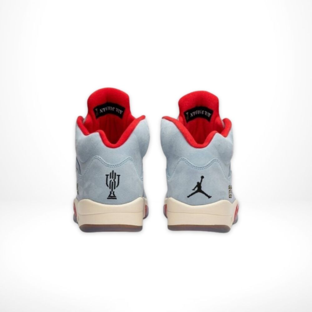 Air Jordan 5 Retro x Trophy Room Ice Blue