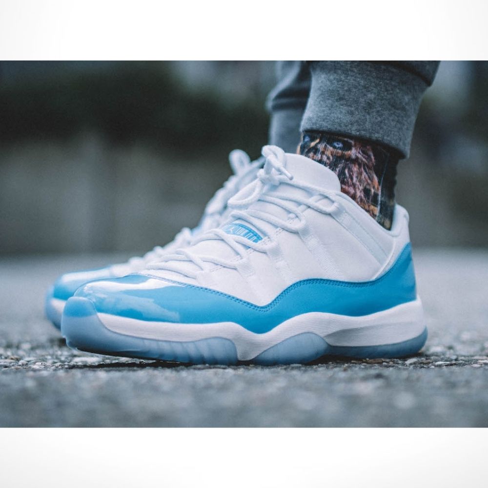 Air Jordan 11 Retro Low UNC University Blue 2017