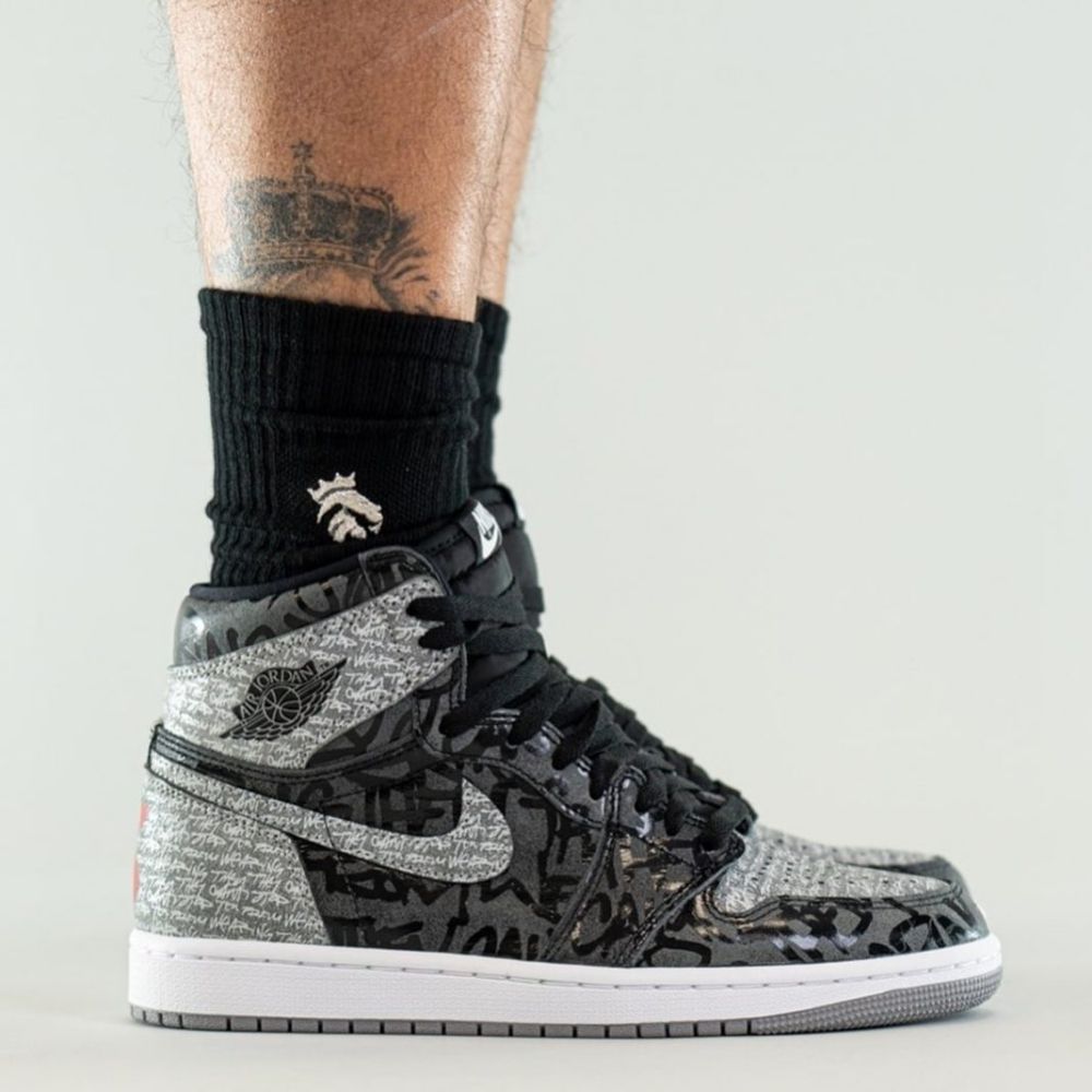 Air Jordan 1 High OG Rebellionaire Particle Grey