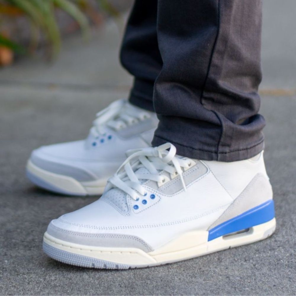 Air Jordan 3 Retro Lucky Shorts Hydrogen Blue