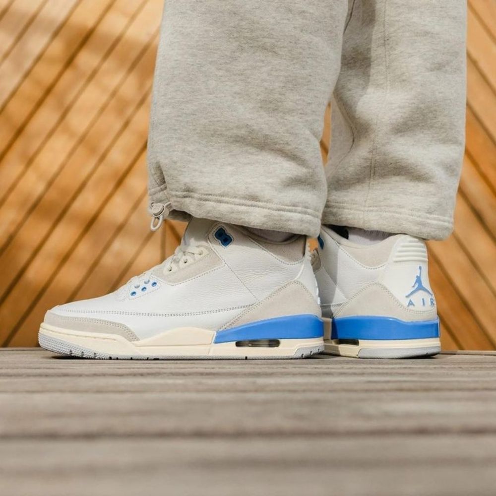 Air Jordan 3 Retro Lucky Shorts Hydrogen Blue