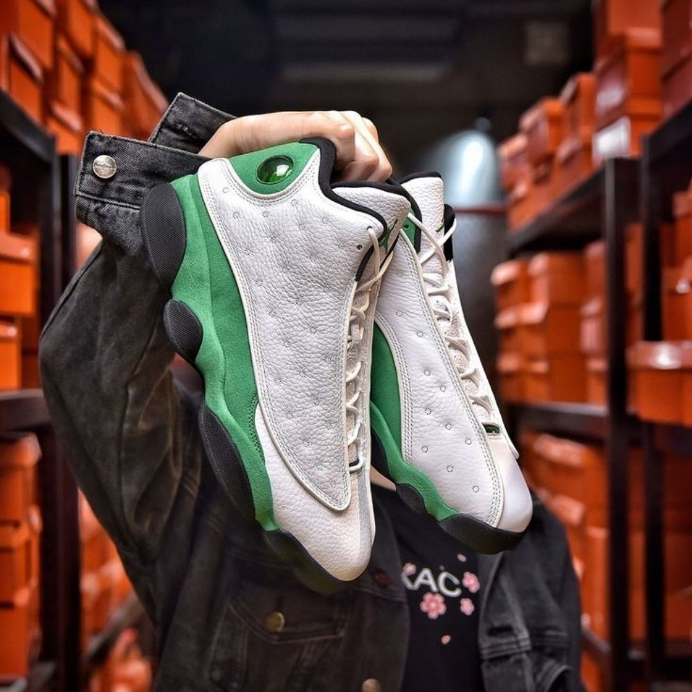 Jordan 13 Retro GS Sail Pine Green