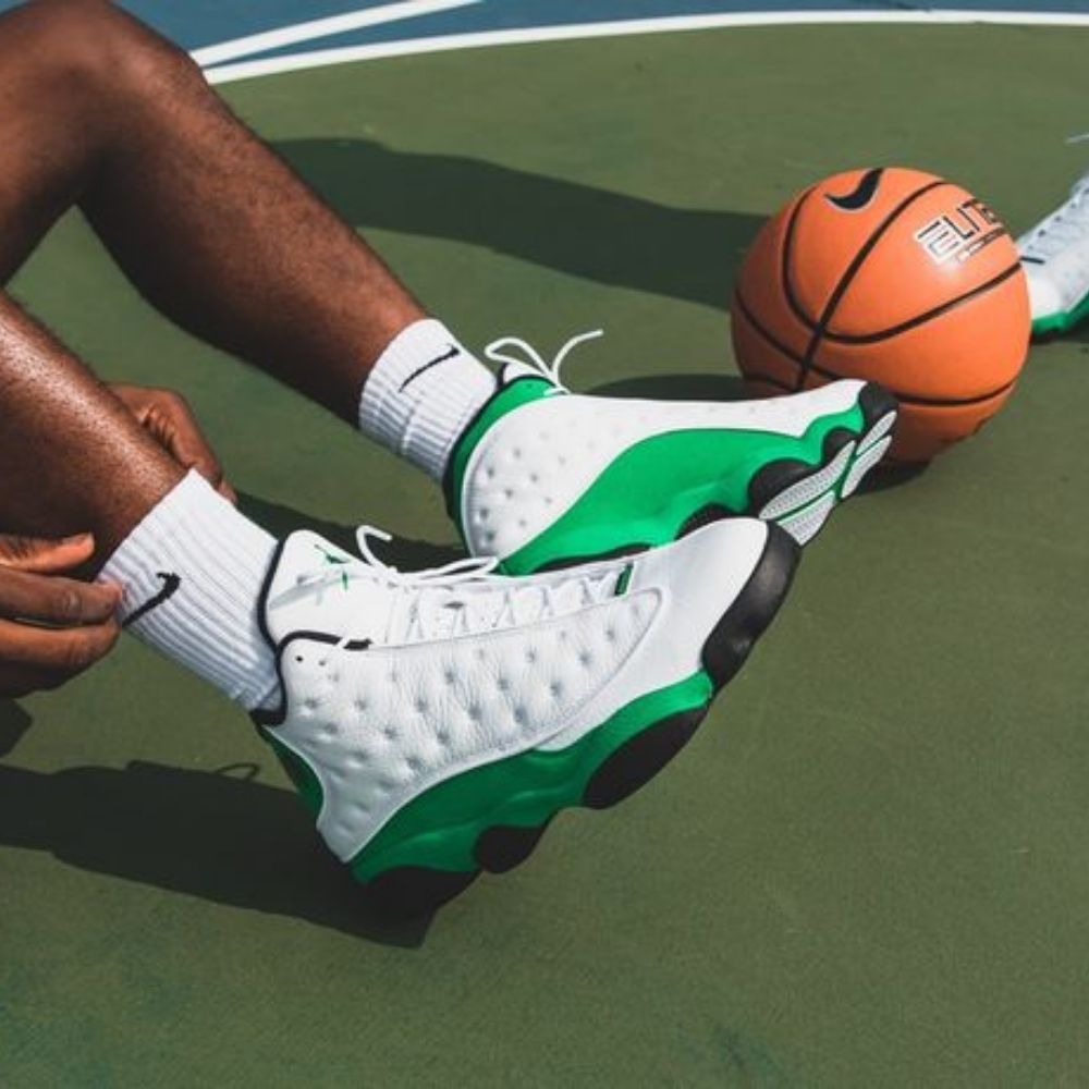 Jordan 13 Retro GS Sail Pine Green