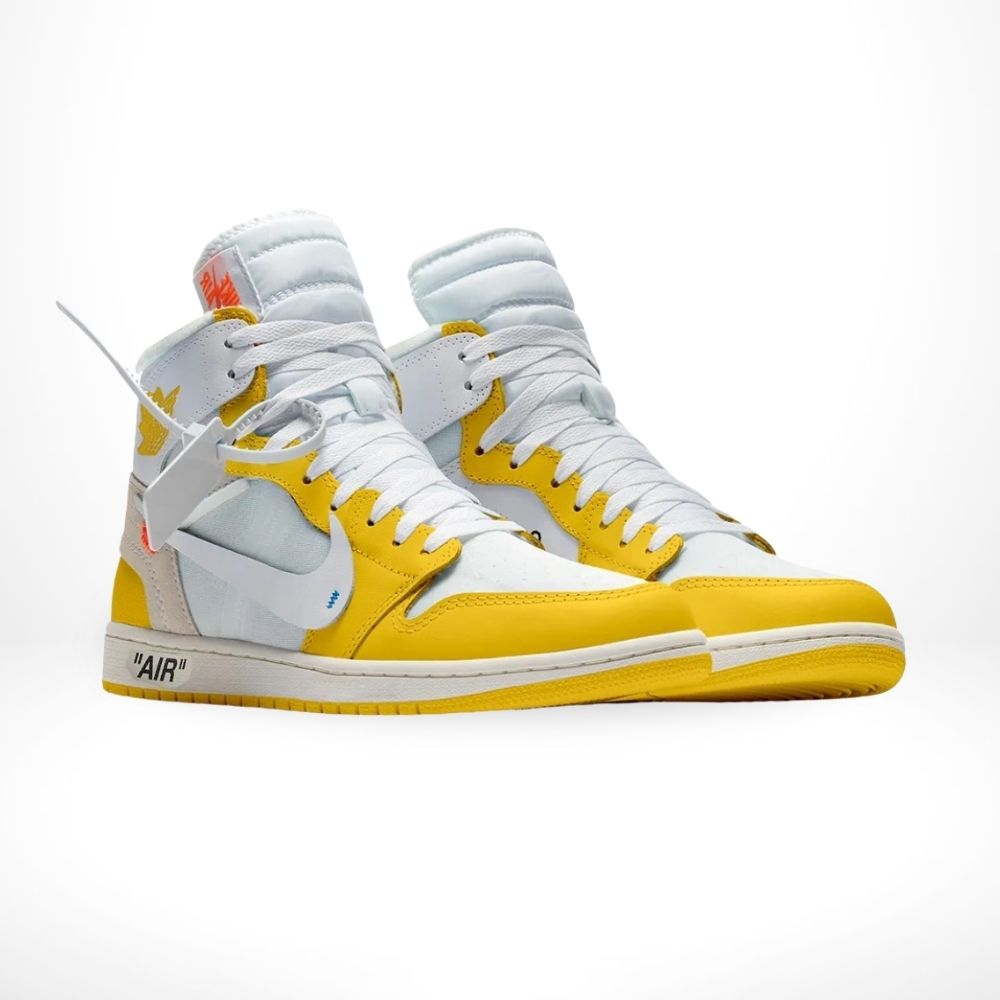 Jordan 1 Retro High x Off-White Canary Yellow