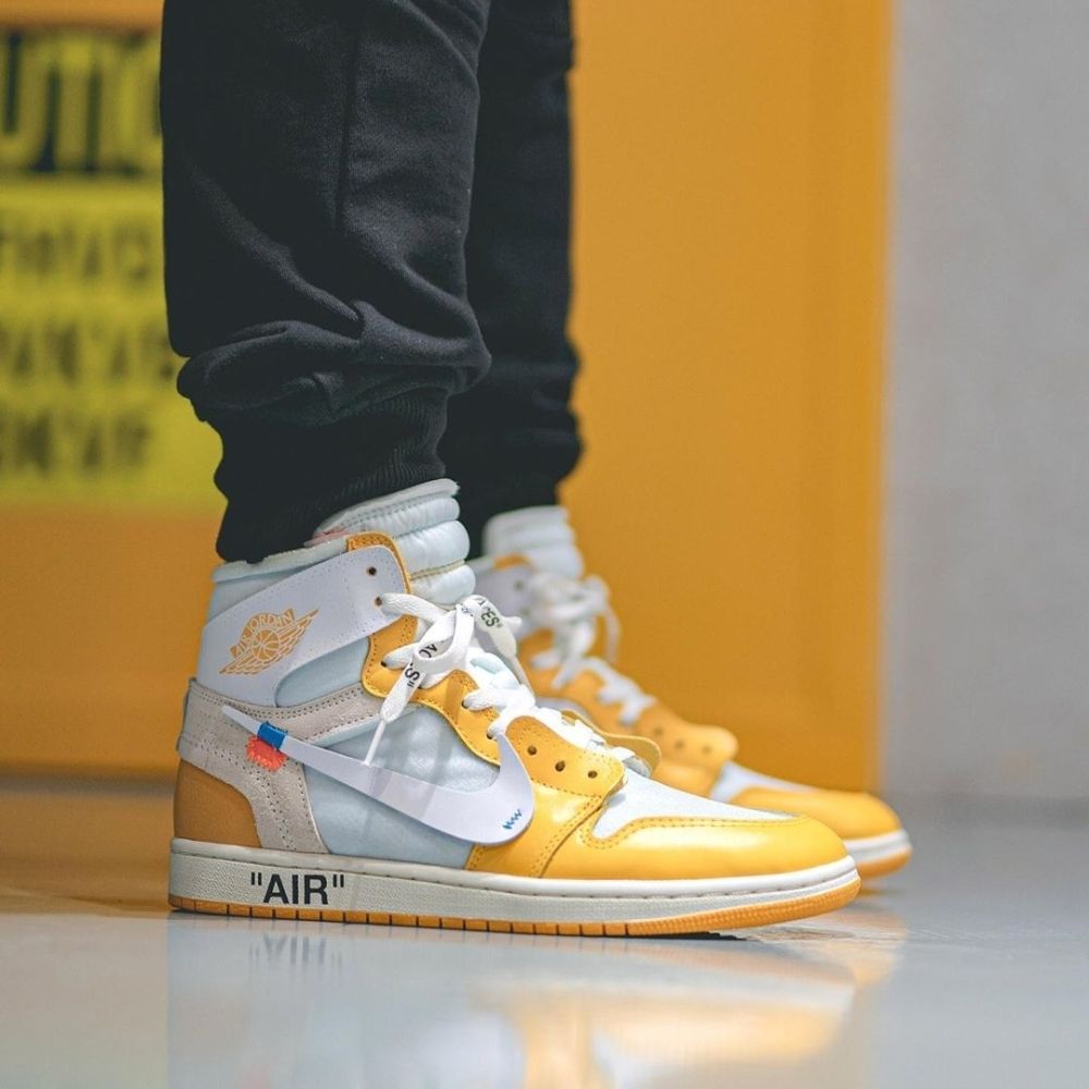 Jordan 1 Retro High x Off-White Canary Yellow