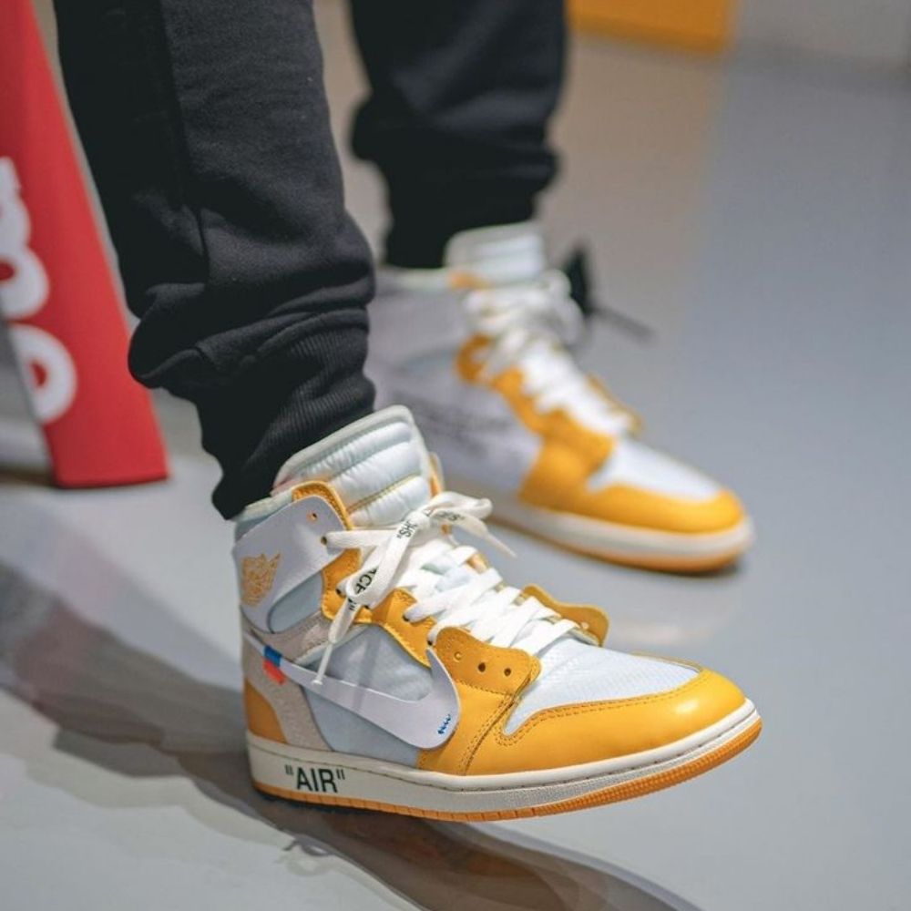 Jordan 1 Retro High x Off-White Canary Yellow