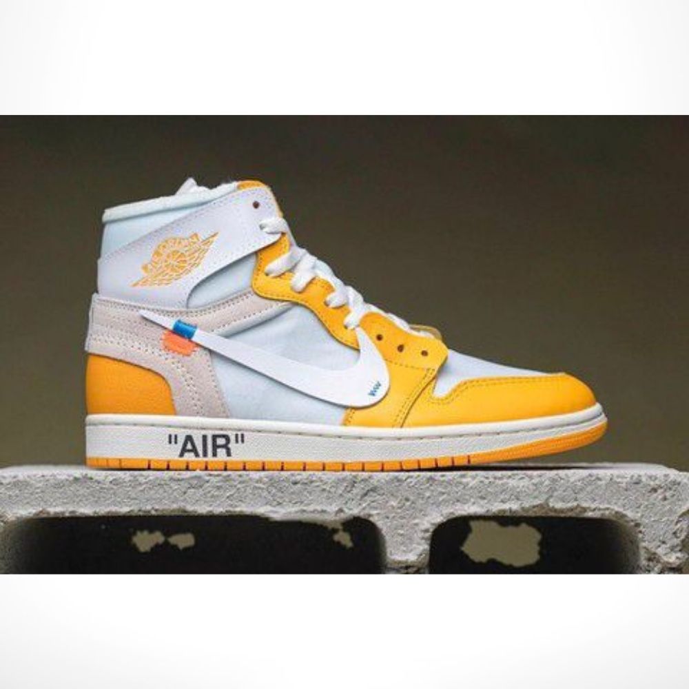 Jordan 1 Retro High x Off-White Canary Yellow