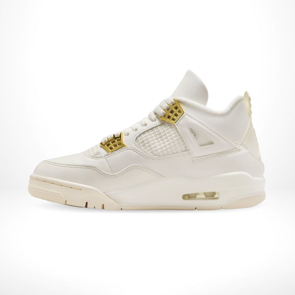 Air Jordan 4 Sail Metallic Gold