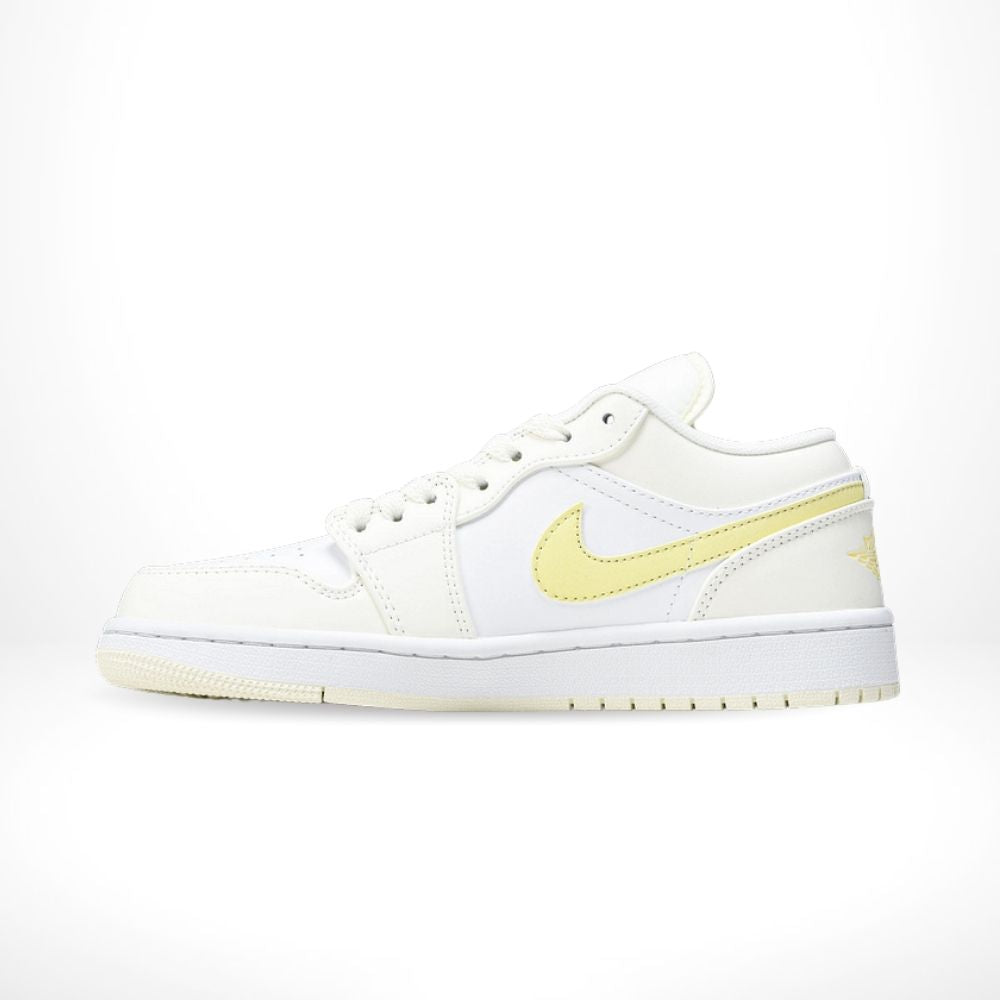 Air Jordan 1 Low GS Zesty Lemon White
