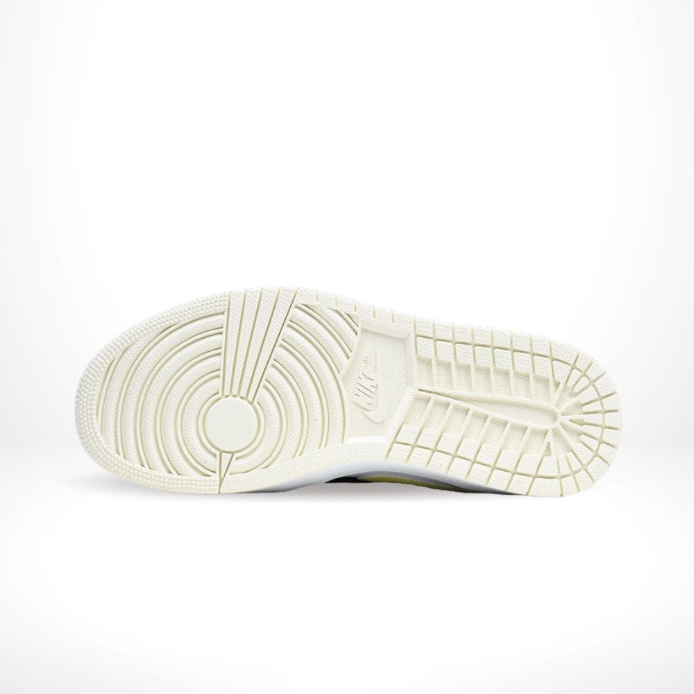 Air Jordan 1 Low GS Zesty Lemon White