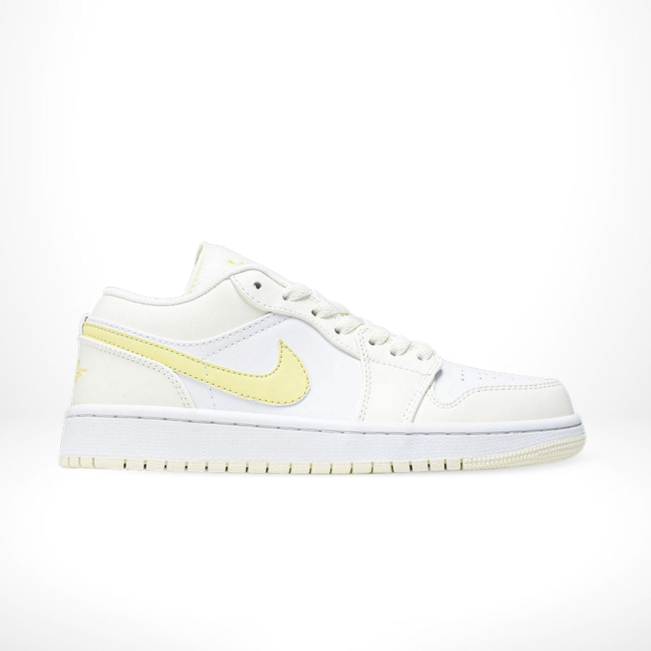 Air Jordan 1 Low GS Zesty Lemon White